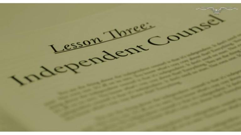 Barone’s Guide to Government: Independent Counsel