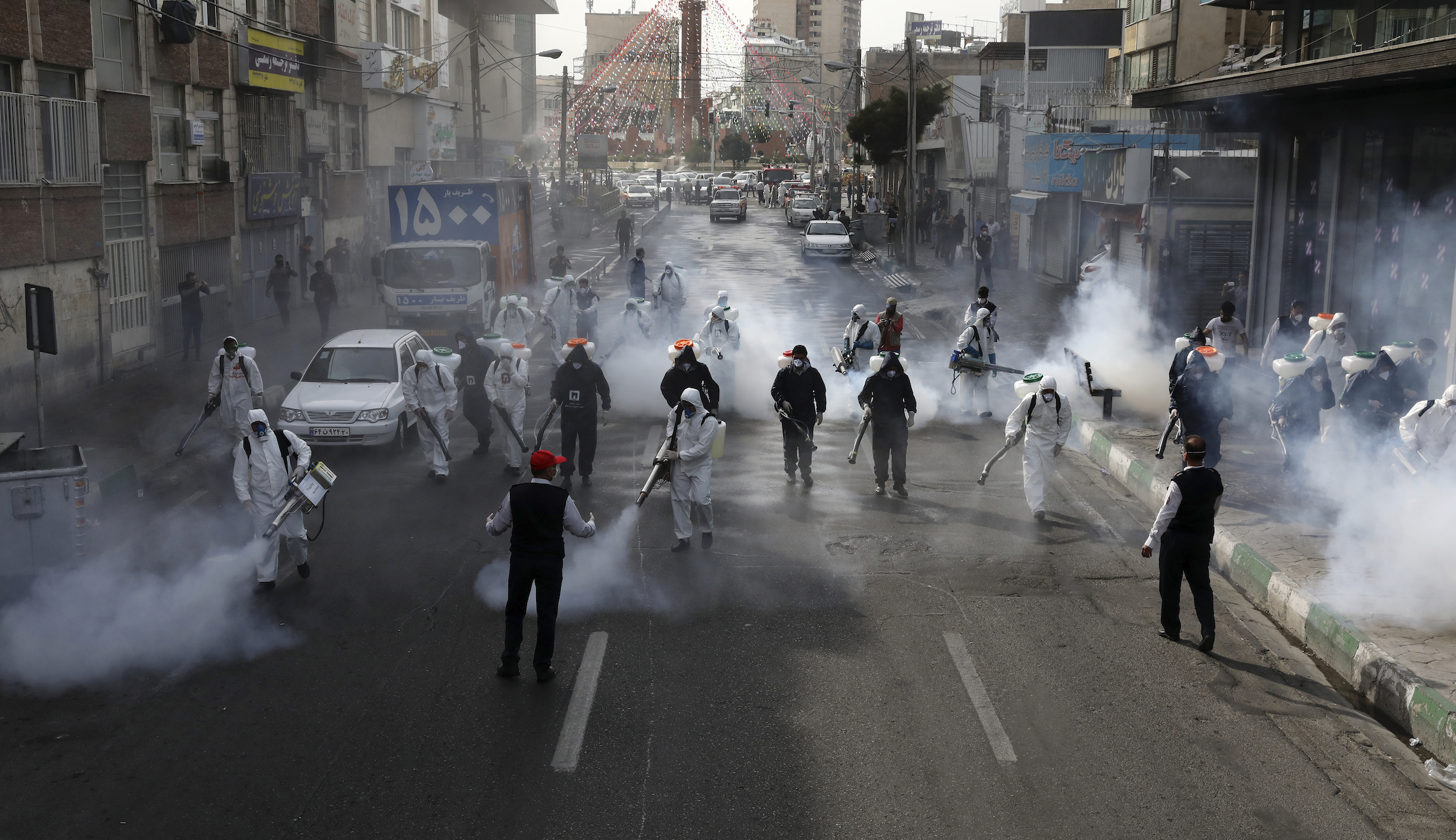 Iran empties streets during coronavirus outbreak and claims it is monitoring all 80 million residents