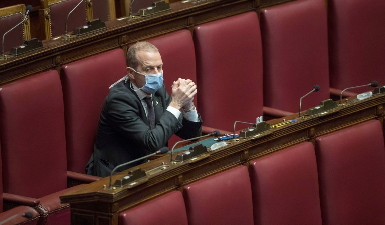 Foto Roberto Monaldo / LaPresse
11-03-2020 Roma
Politica
Camera dei Deputati - Voto sull'autorizzazione allo scostamento di bilancio
Nella foto Paolo Paternoster (Lega)

Photo Roberto Monaldo / LaPresse
11-03-2020 Rome