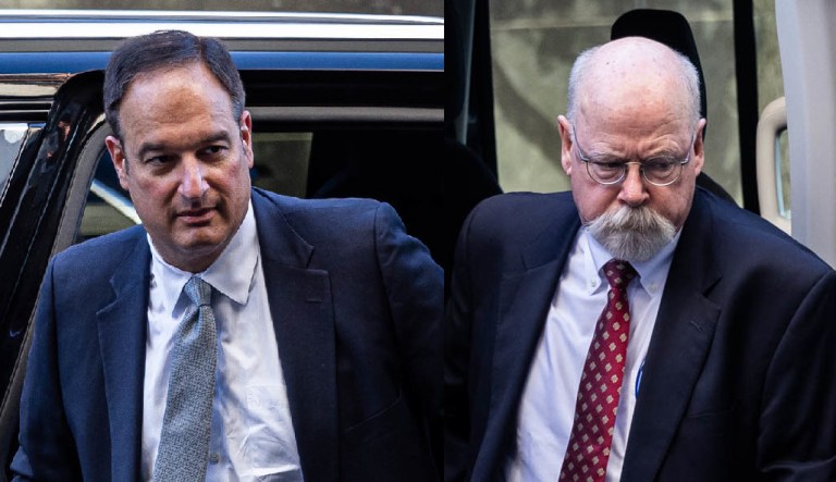 From left to right: Michael Sussmann and John Durham.