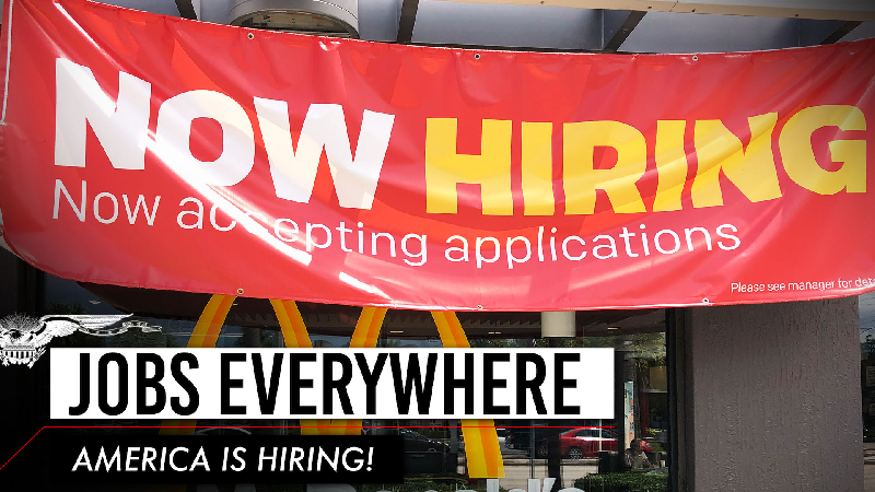 Jobs everywhere: America is hiring