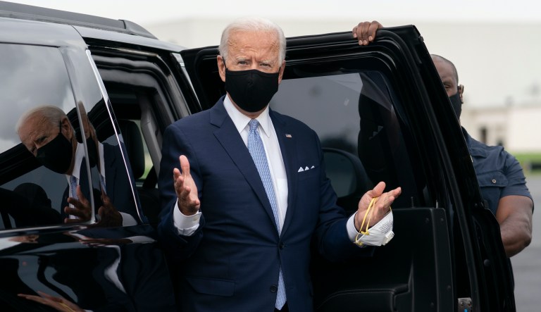 ‘Determined to instill fear’: Biden reverses Trump’s law-and-order argument