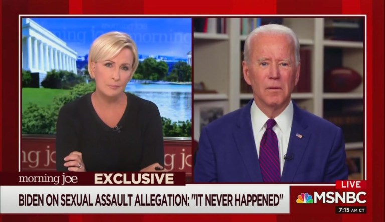 Mika Brzezinski praised for questioning of Biden on sexual assault allegation