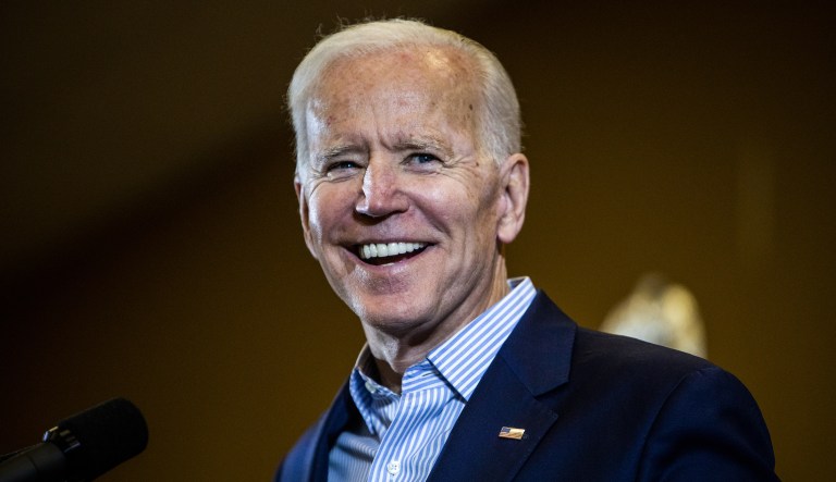 Former U.S. Vice President Joe Biden, 2020 Democratic presidential candidate, speaks during a campaign stop in Henderson, Nevada, U.S., on Tuesday, May 7, 2019.
