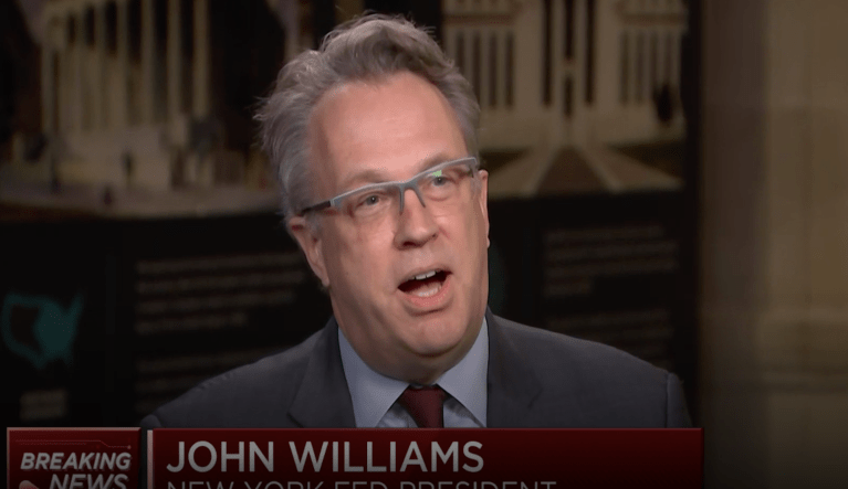 New York Fed President John Williams discusses the odds of a recession on Tuesday, June 28, 2022.