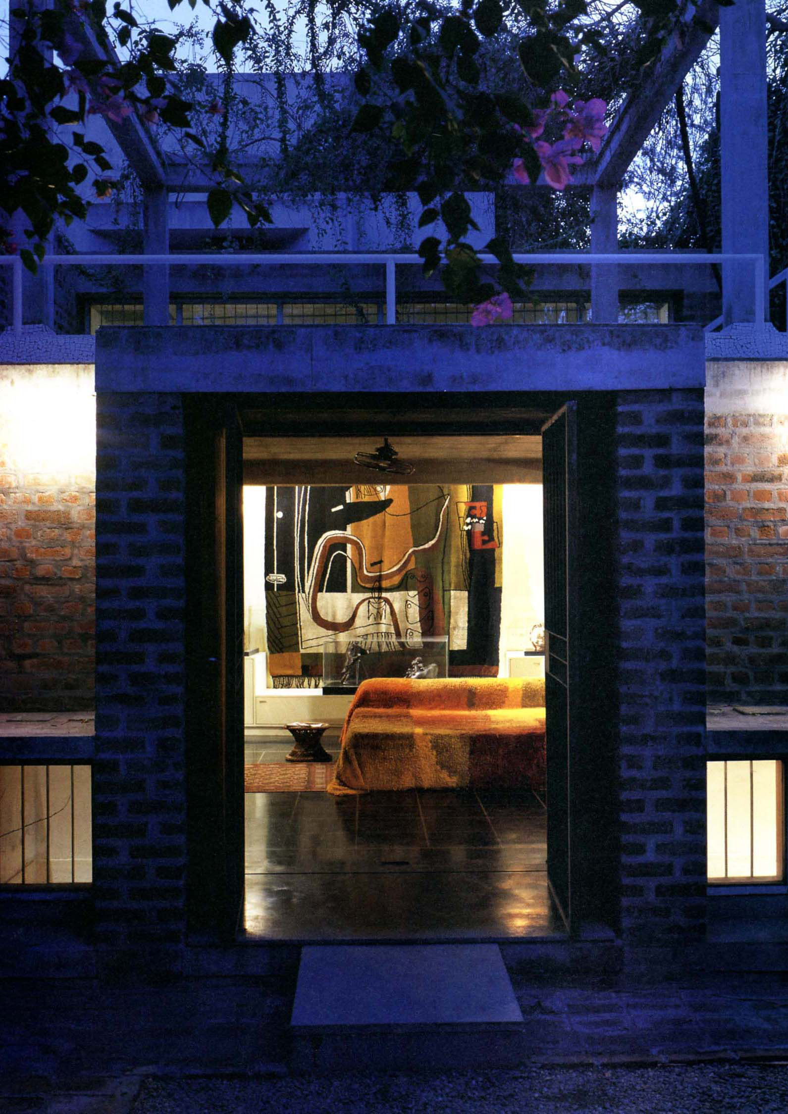 Kamala House, Doshi’s home in Ahmedabad.