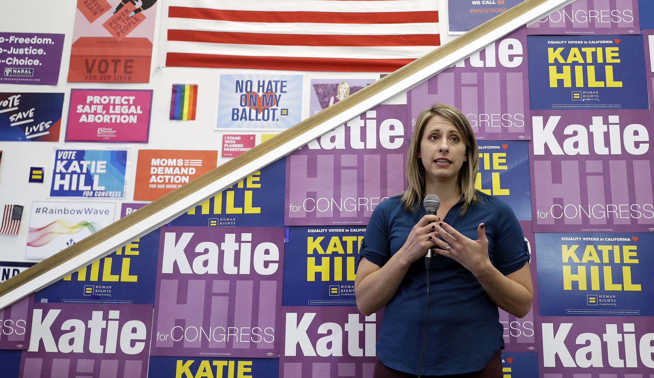 Katie Hill got the same treatment as men who commit sexual misconduct