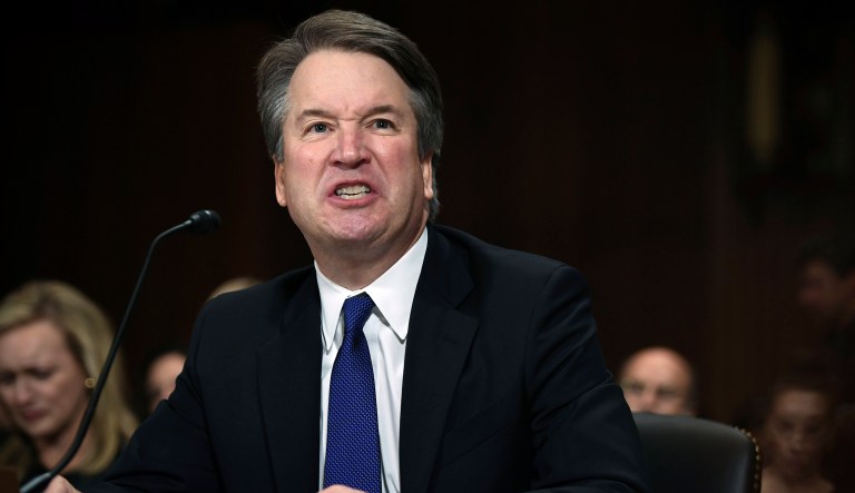 Supreme Court Judge Brett Kavanaugh gives his opening confirmation statement before the Senate Judiciary Committee, Thursday, Sept. 27, 2018 on Capitol Hill in Washington.