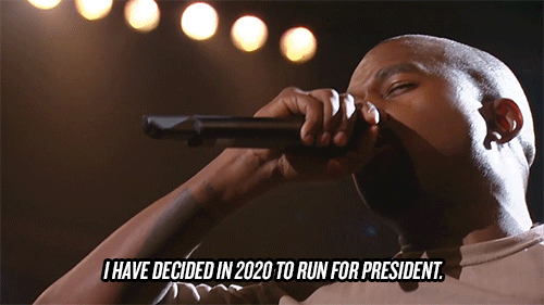 Kanye West: ‘I have decided in 2020 to run for president’