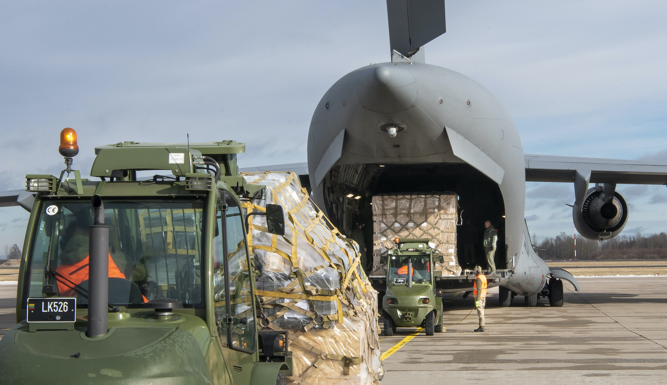 NATO wary of Russian sabotage as Ukraine-bound weapons move through Europe