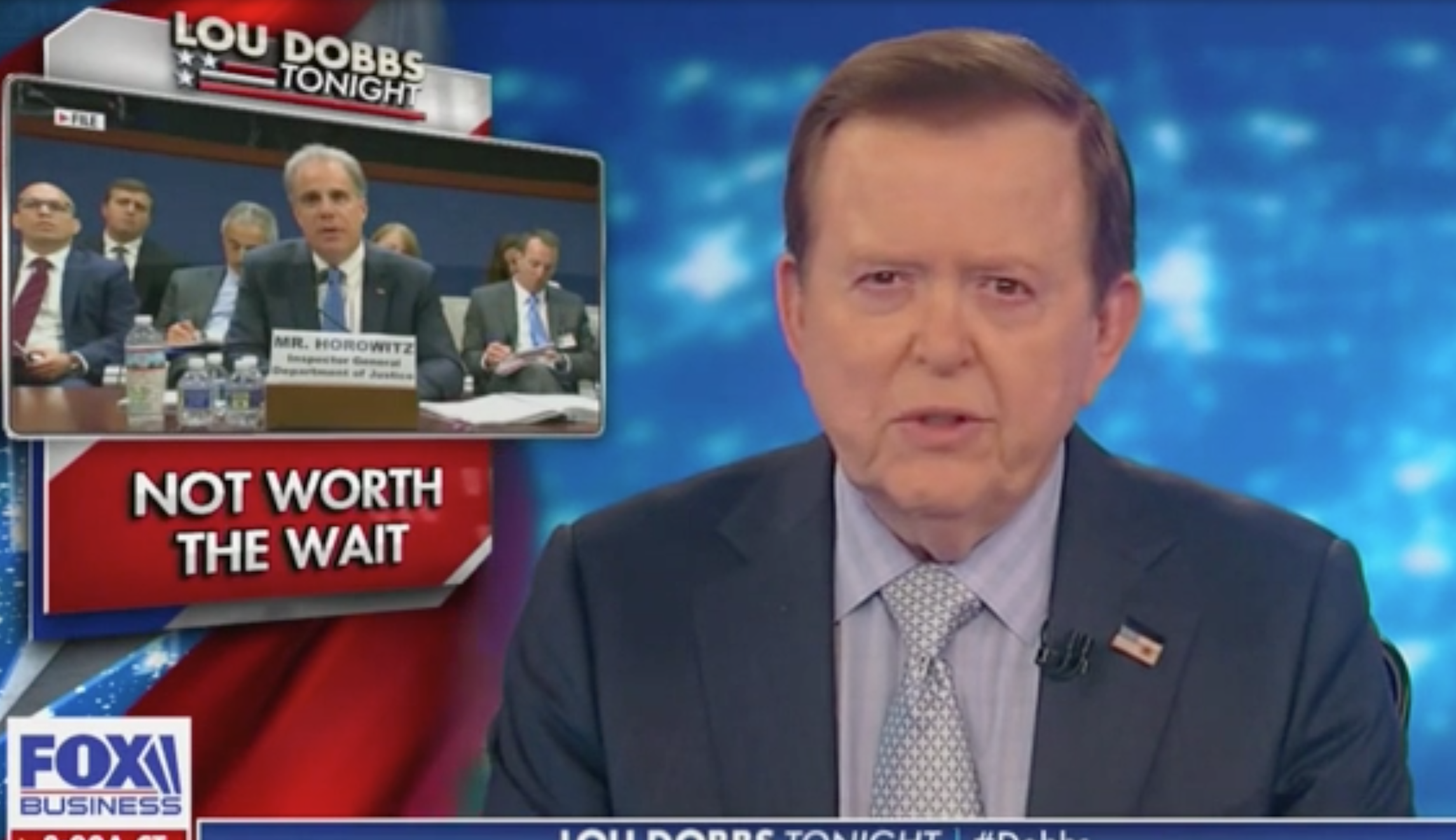 ‘Deep state’s awesome control’: Lou Dobbs blasts inspector general report