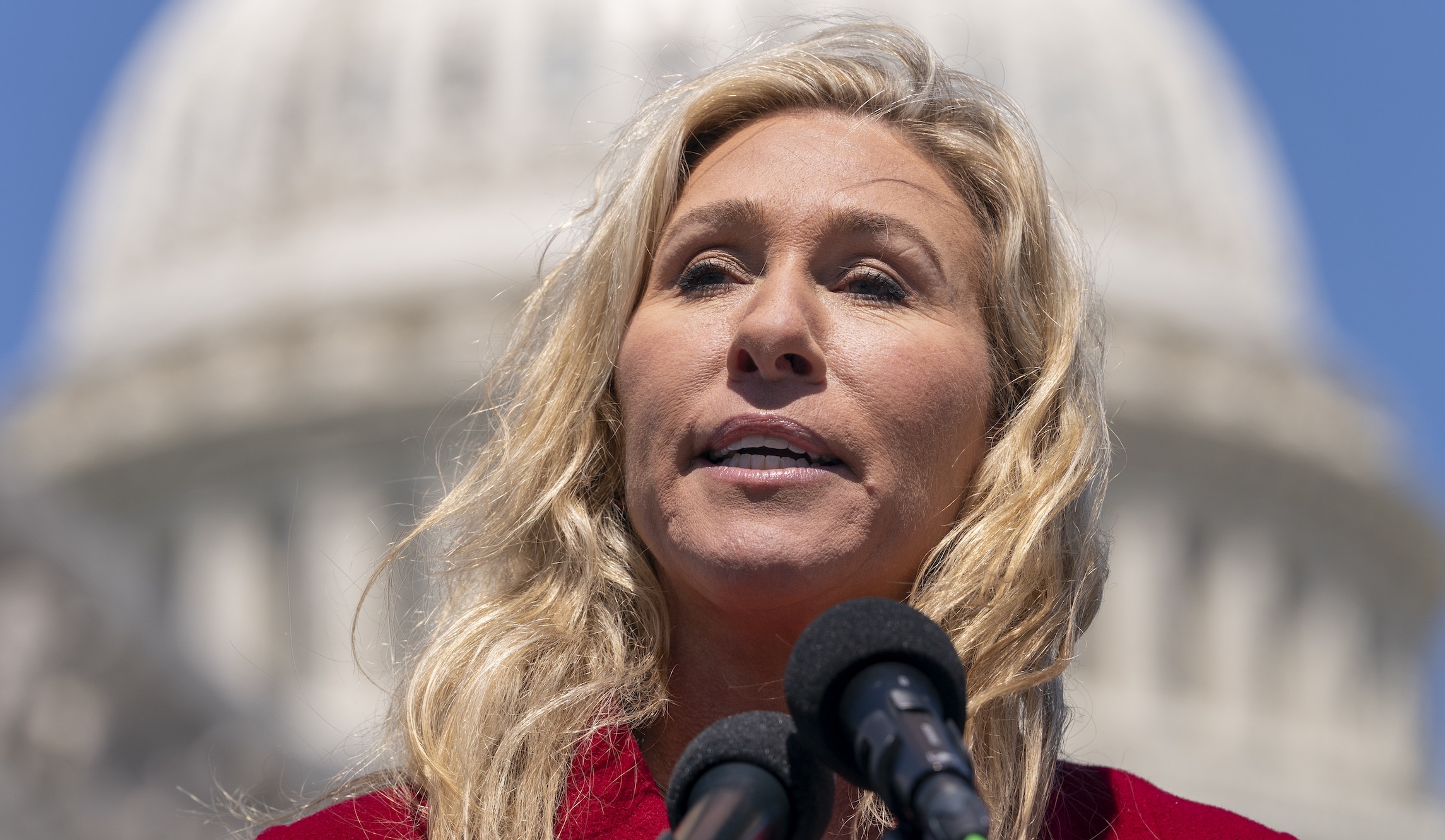 Marjorie Taylor Greene claims she ‘was swatted’