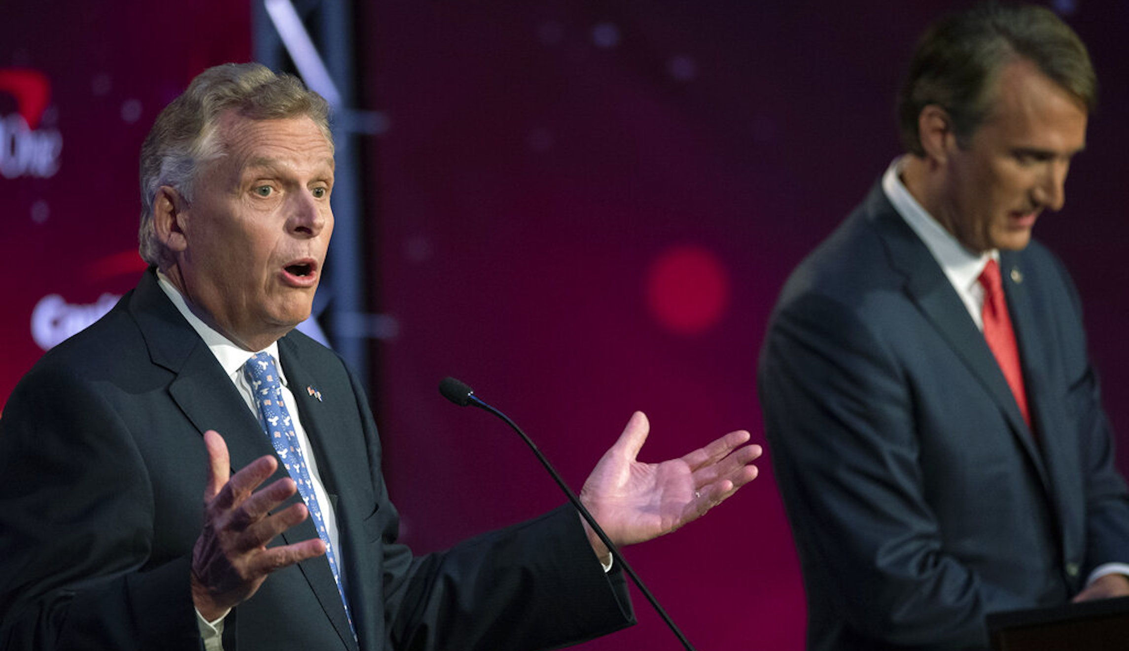 McAuliffe says parents shouldn’t tell schools what to teach, handing Youngkin a campaign ad