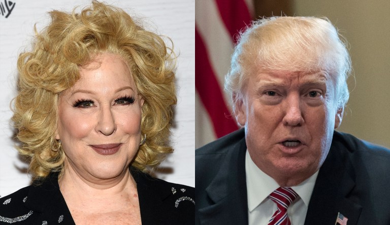 Bette Midler, Donald Trump