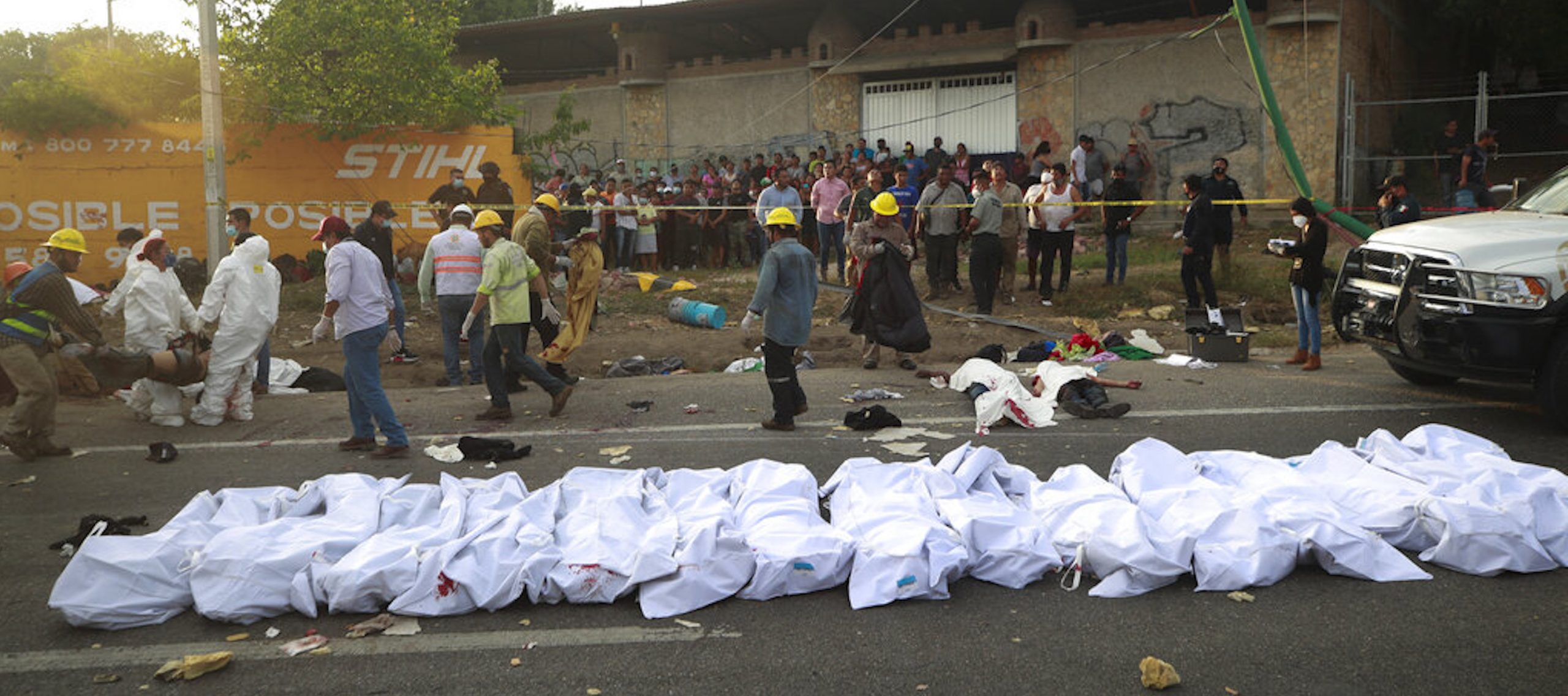 Mexico Migrants Crash