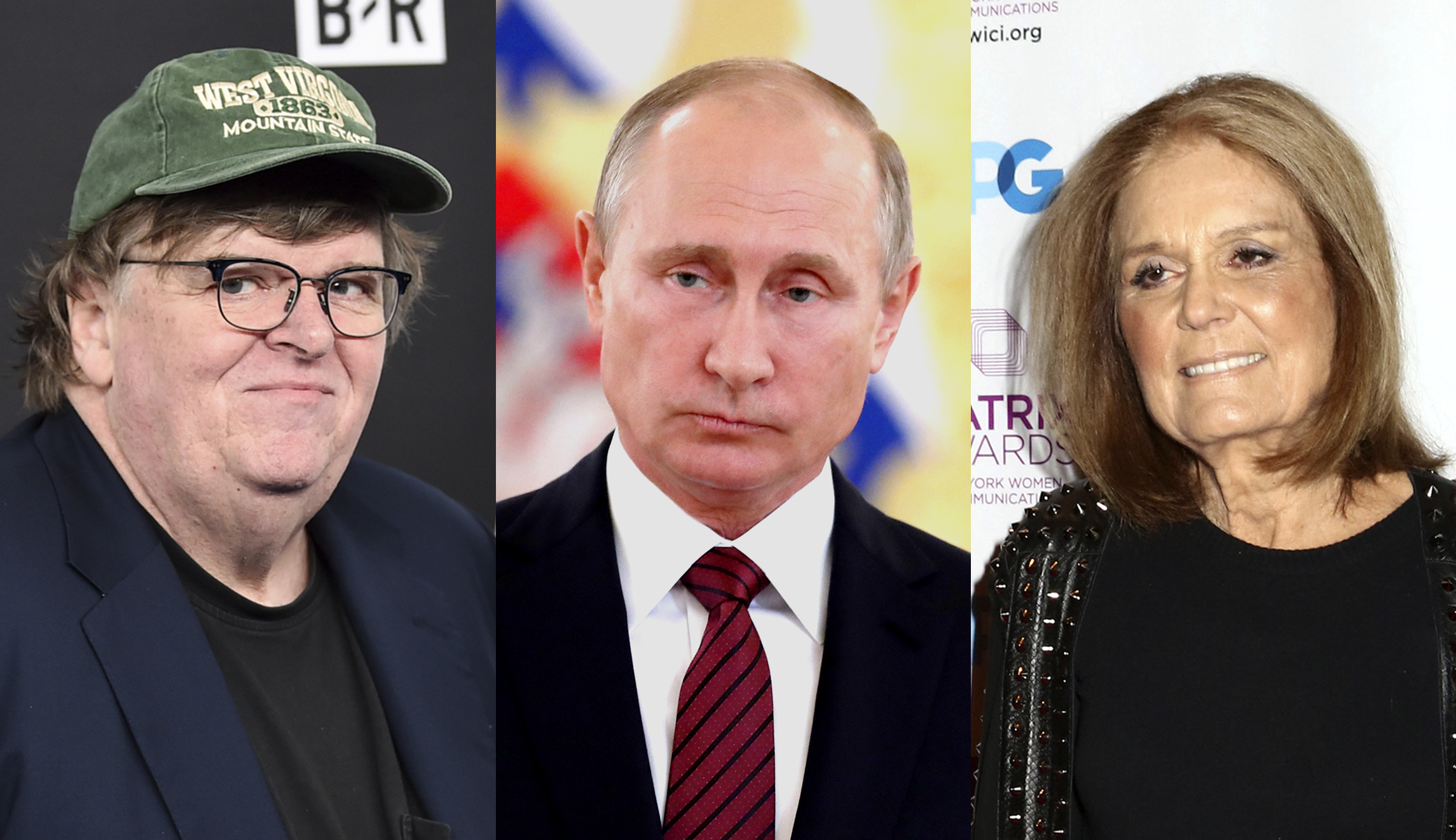 In the Nation, Gloria Steinem and Michael Moore endorse Putin’s propaganda