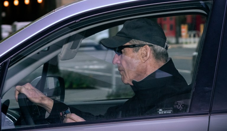 Special counsel Robert Mueller arrives at his office in Washington, Tuesday, April 16, 2019, as his redacted report on Russian interference in the 2016 election is expected to be released publicly by Attorney General William Barr on Thursday.
