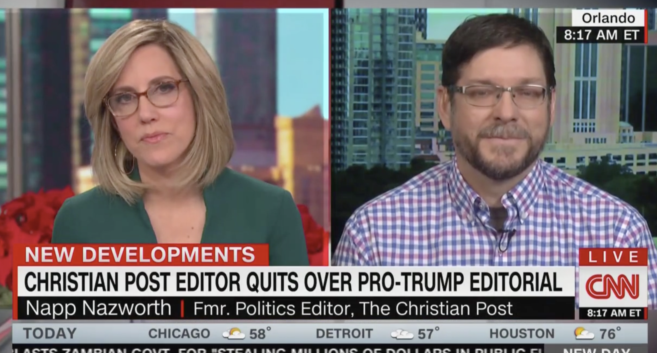 ‘Conspiratorial thinking’: Former Christian Post editor blasts outlet for pro-Trump editorial he resigned over