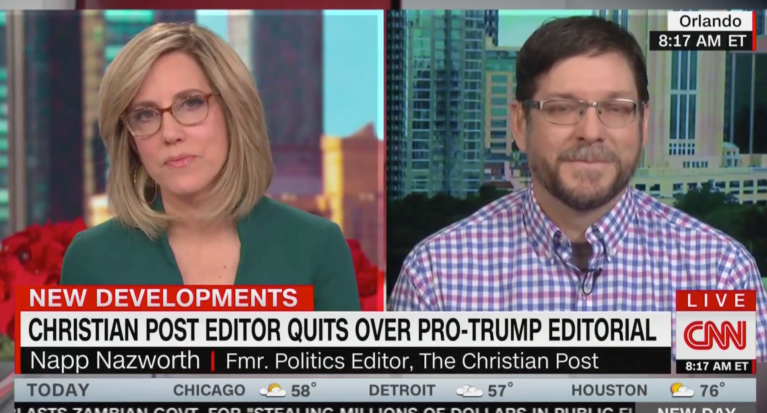 ‘Conspiratorial thinking’: Former Christian Post editor blasts outlet for pro-Trump editorial he resigned over
