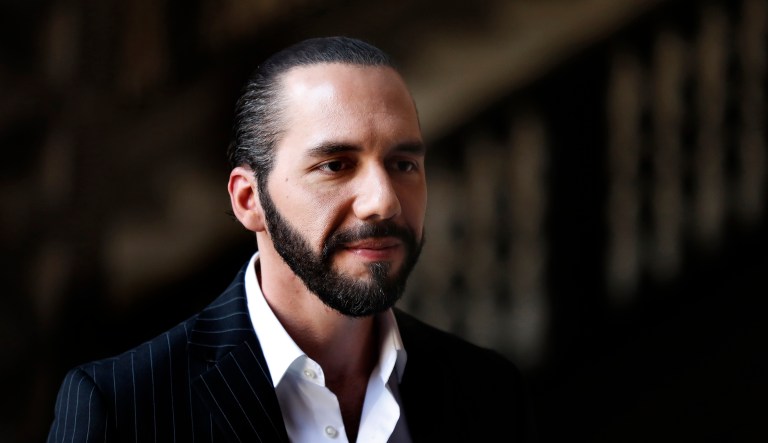 El Salvador's President Nayib Bukele.