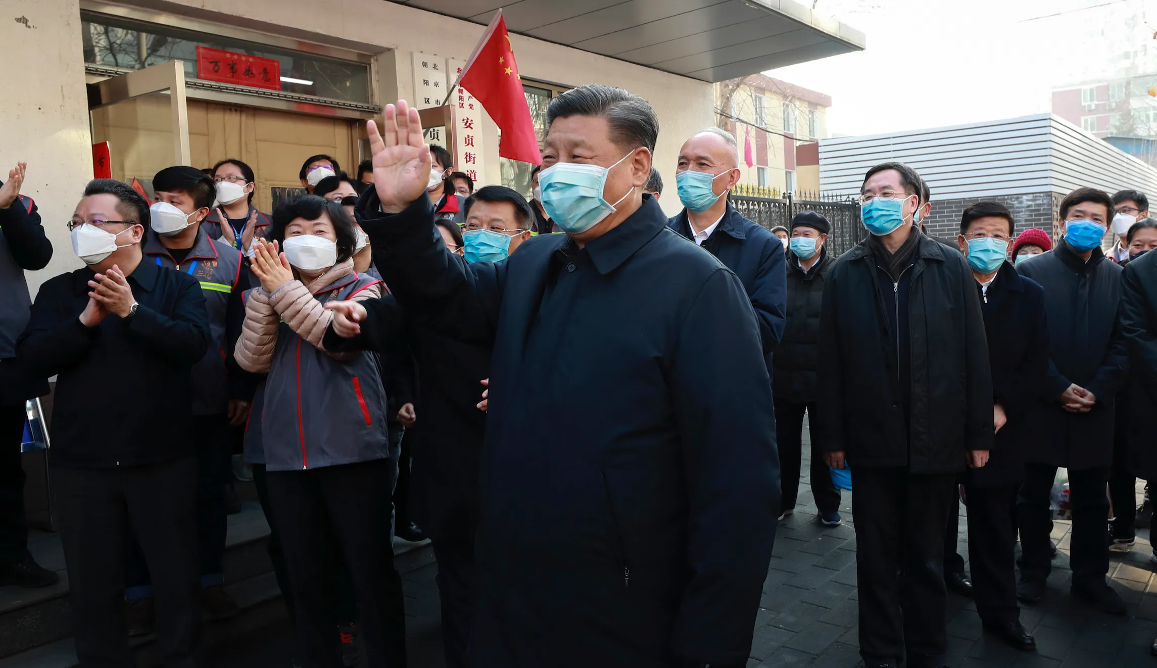 Xi Jinping tours Beijing on Monday