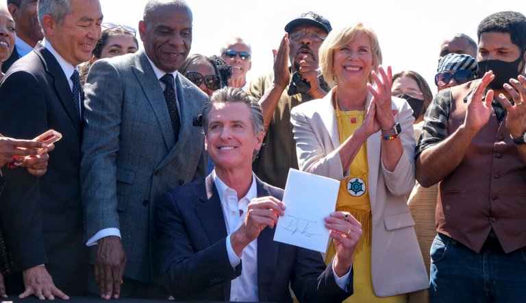 Gavin Newsom signs law giving beachfront property government seized from black family to descendants
