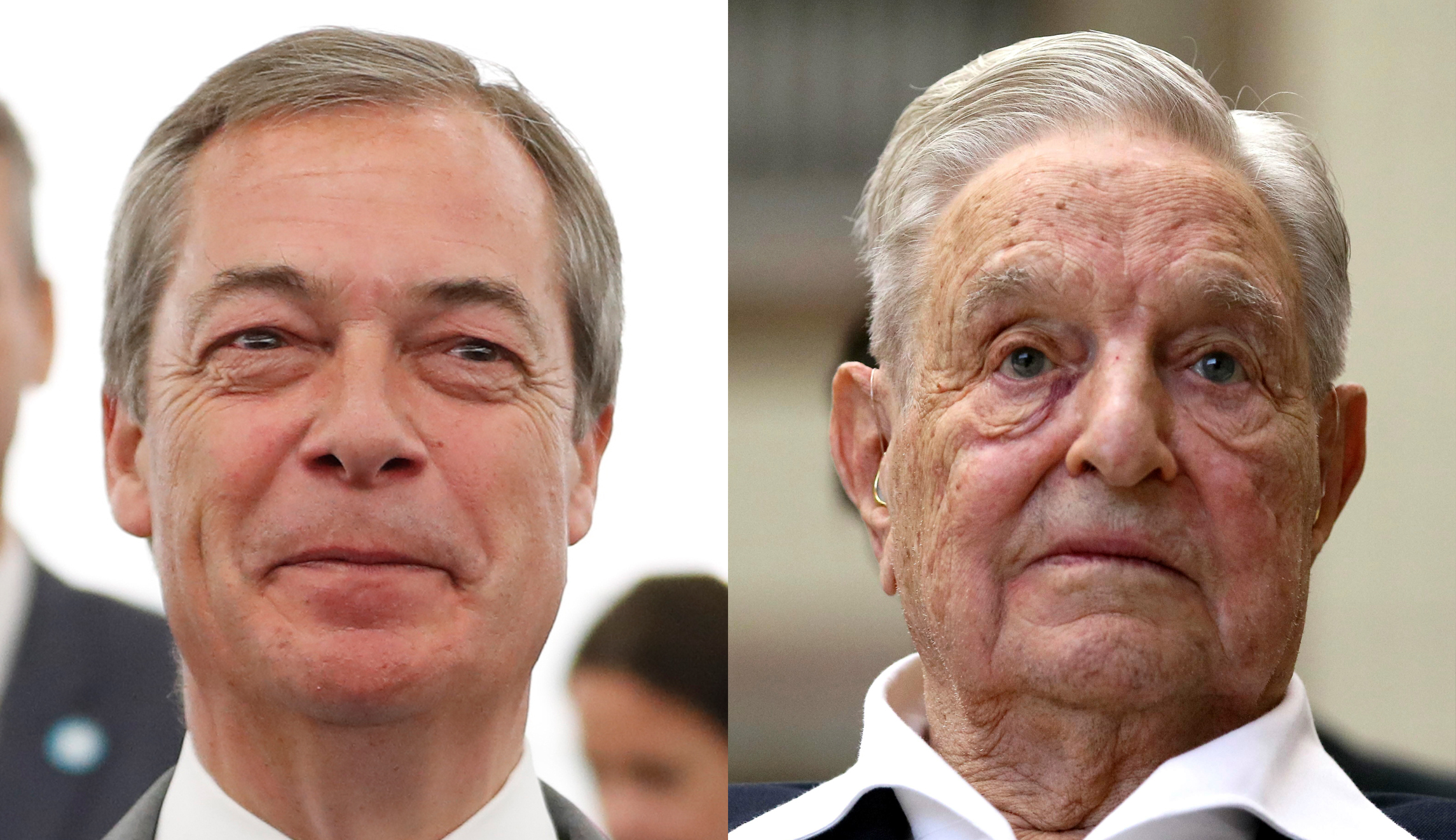 Nigel Farage launches ‘counterblast’ to George Soros with US Brexit group
