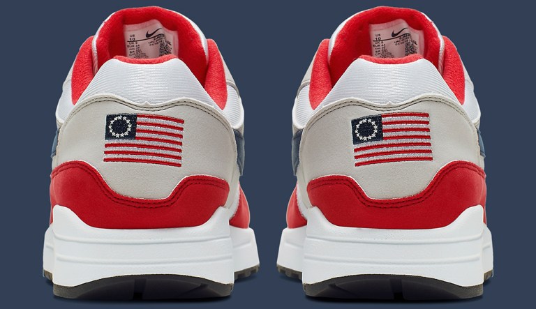 Nike Betsy Ross shoes.