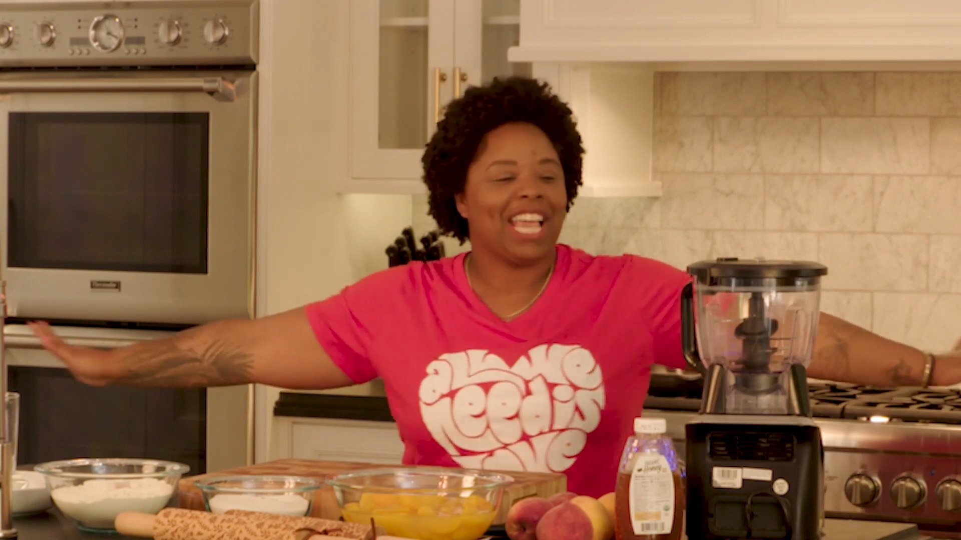Patrisse Cullors peach cobbler video.jpg
