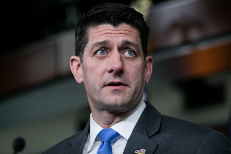 House Speaker Paul Ryan, R-Wis., announces that he will not run for re-election at the end of his term, during a news conference on Capitol Hill. 
