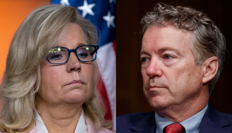 Wyoming Rep. Liz Cheney and Kentucky Sen. Rand Paul.