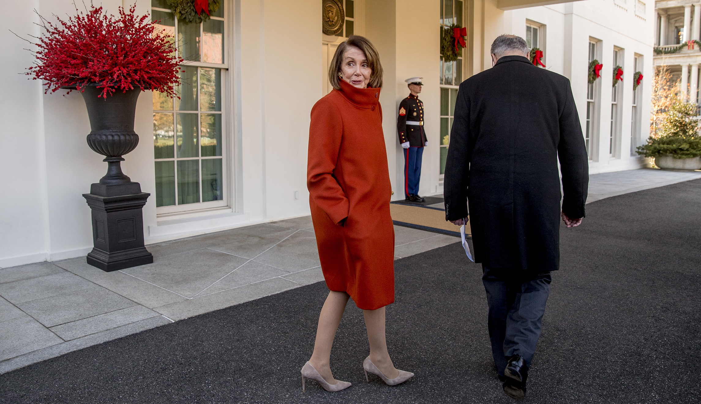 Nancy Pelosi’s red coat is coming back to stores in 2019 after its viral moment