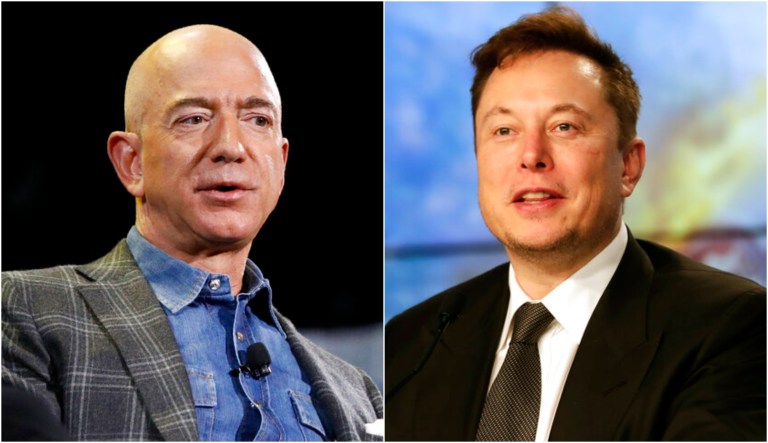 Elon Musk and Ron DeSantis.