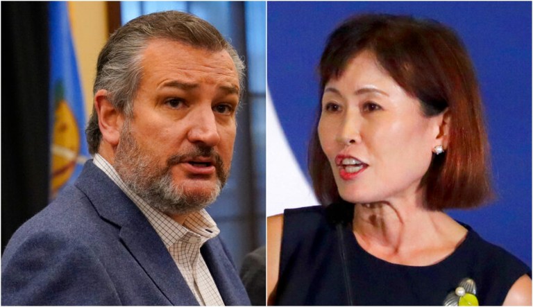 Ted Cruz and Michelle Steel.