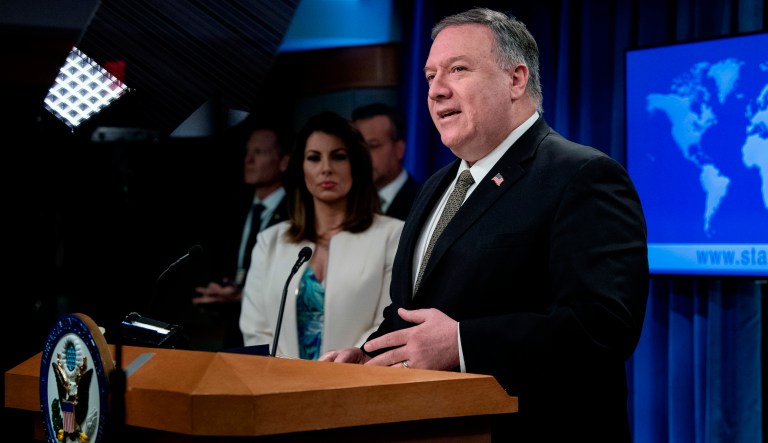 Pompeo slams ethics of Sen. Bob Menendez, who is questioning ouster of State Department watchdog