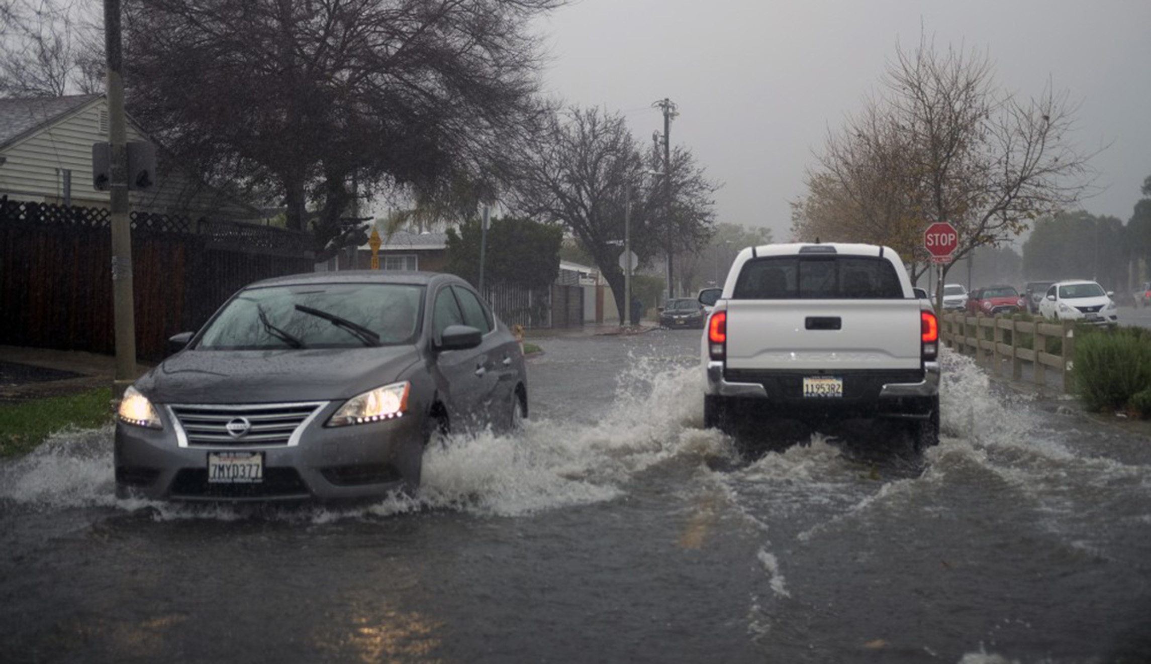 The "Donald J. Trump Presidential Twitter Library" exhibit by Comedy Central is seen in Washington.