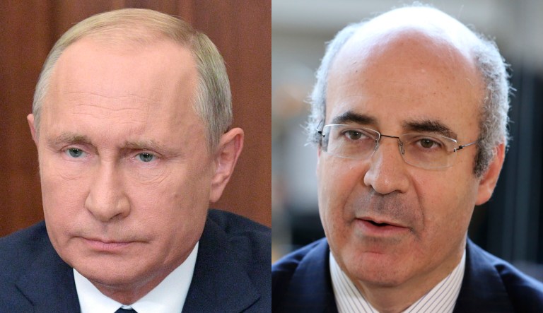 Vladimir Putin and Bill Browder