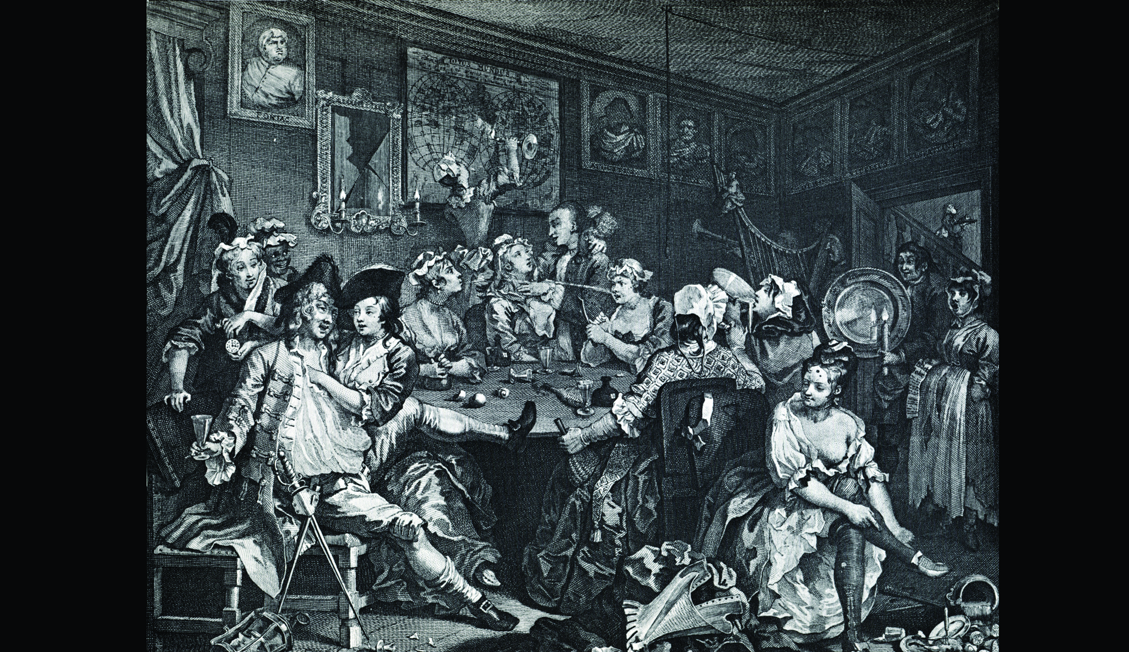 William Hogarth cartoon