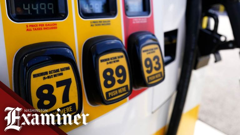 High Gas Prices Shown at Pump