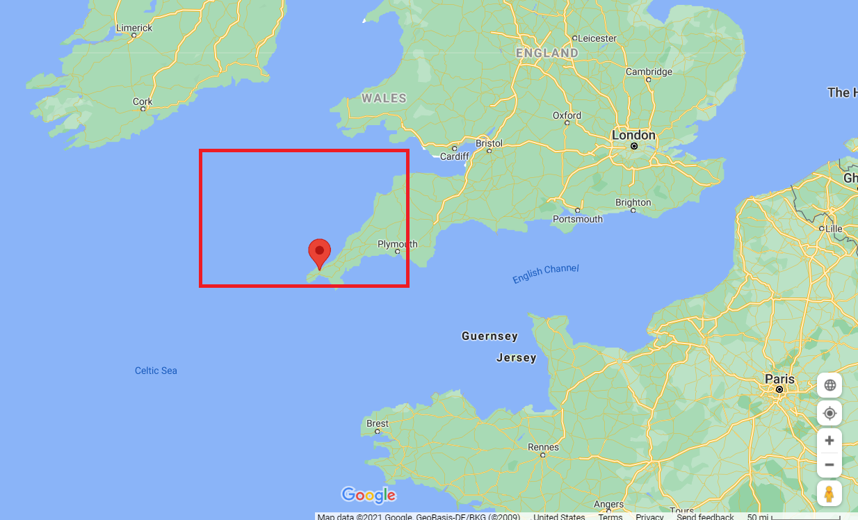 Carbis Bay, Rogan article