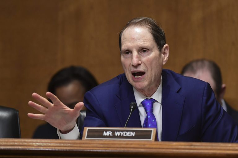 Senate Finance Committee ranking member Sen. Ron Wyden.