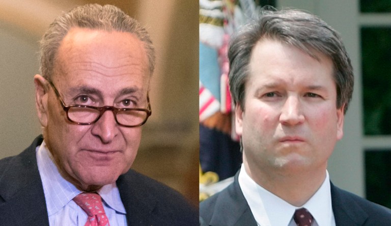 Chuck Schumer Brett Kavanaugh.