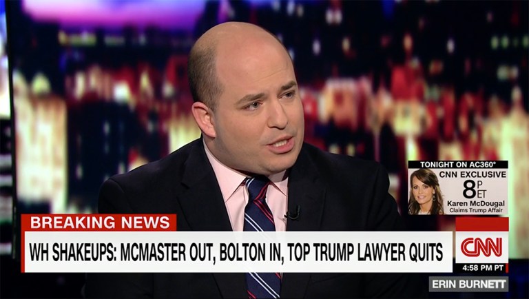 Brian Stelter claims ignorance when confronted with revelation Steele dossier source was a Russian spy