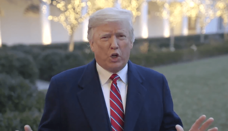 Trump backpedals a bit on shutdown but still strikes tough line on his wall