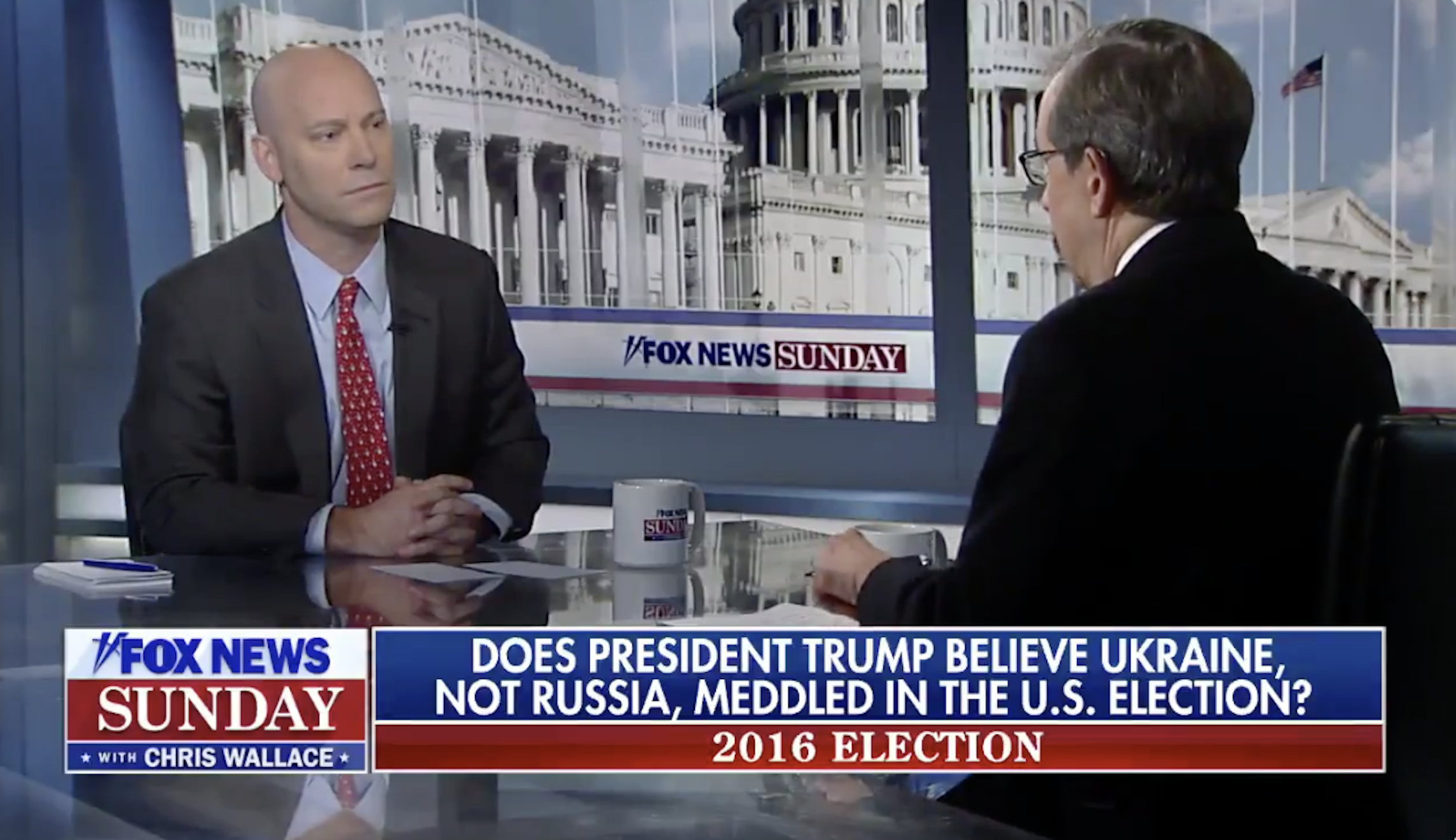 'Why does the president think it’s still worth investigating?': Chris Wallace grills Pence aide on Ukraine theory