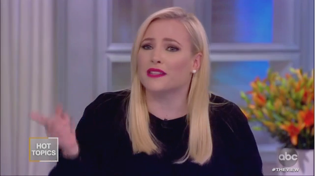 WATCH: The View cuts to commercial after Meghan McCain accuses hosts of ‘piss-poor’ job defending Democrats