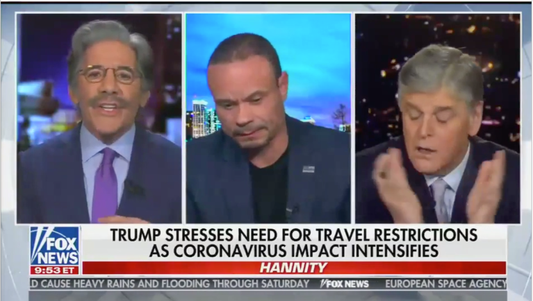 ‘Don’t give me that crap!’: Geraldo Rivera erupts when Dan Bongino accuses him of spreading ‘Chinese propaganda’