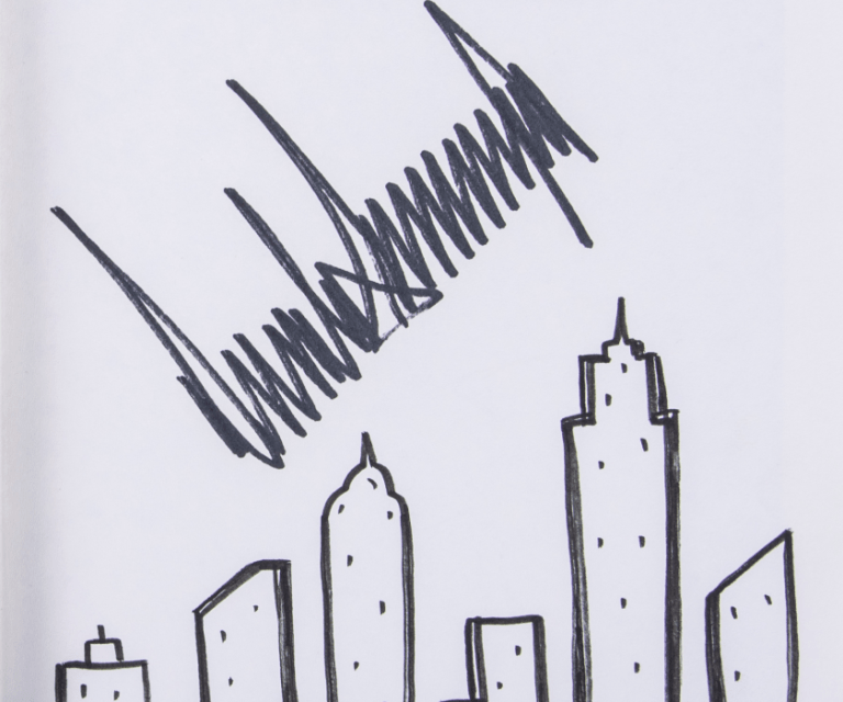 Buzz: Trump skyline doodle at auction, Mark Halperin is back, Apollo 13 fact-checking