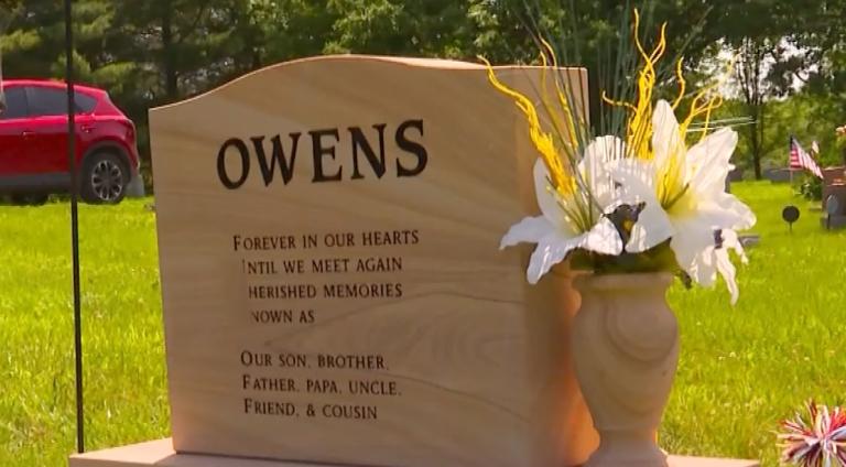 WATCH: Hidden joke on gravestone sparks outrage