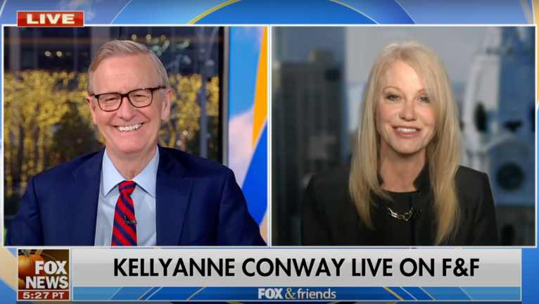 ‘This is a guy who thinks he’s FDR’: Kellyanne Conway predicts Biden will run in 2024